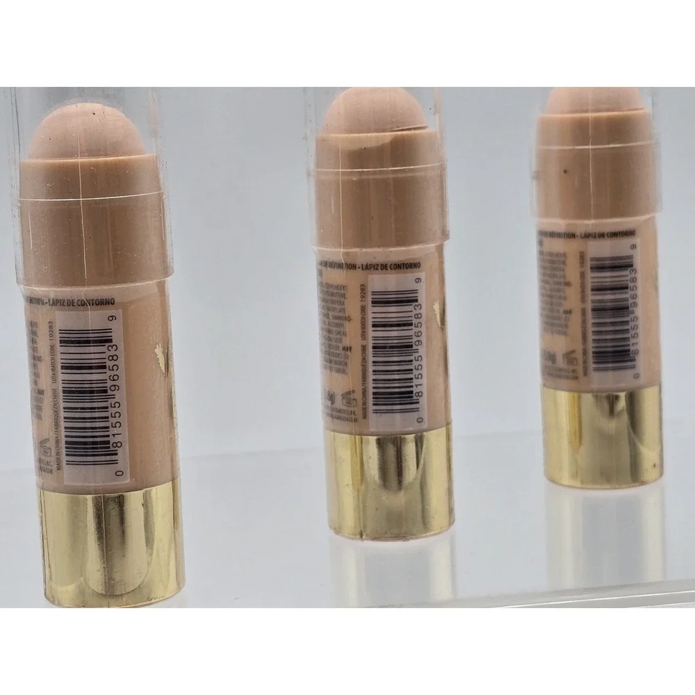 3 pack L.A. GIRL Velvet Hi-Lite Contour Stick GCS583 LUMINOUS‎